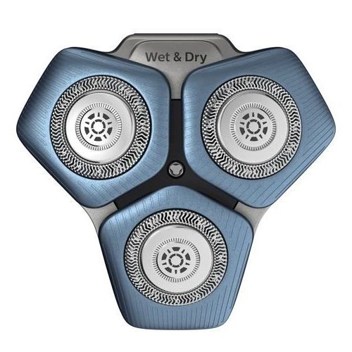 Philips SH71/50 SteelPrecision Blade Replacement Head, for 5000/7000 Series, 3x, Automatic Power Adjustment, Silver