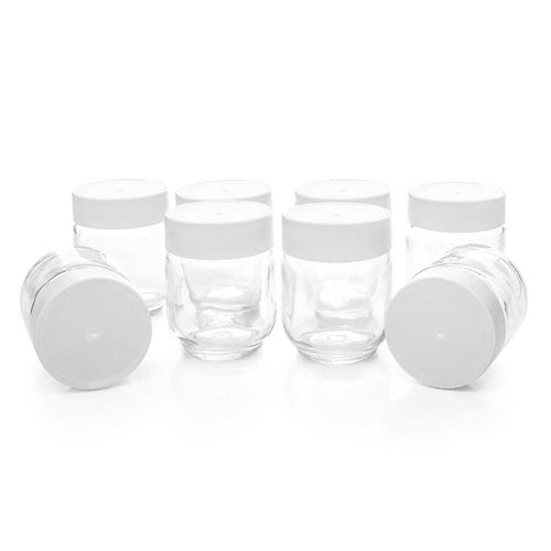 Nadomestni set kozarcev za aparat za jogurt JG 8, 8 kosov