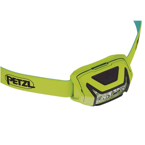 Petzl ACTIK 450 lm headlamp, LED, green, range 100 m, operating time up to 100 h
