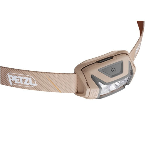 Petzl TIKKA CORE headlamp brown, 450 lm, range 75 m, rechargeable battery, IPX4 protection