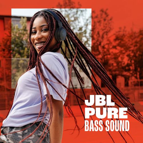 JBL Tune 520BT Bluetooth wireless headphones, black - JBLT520BTBLKEU