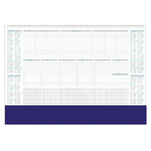 Table mat calendar blue 2025-2026 633831036706713