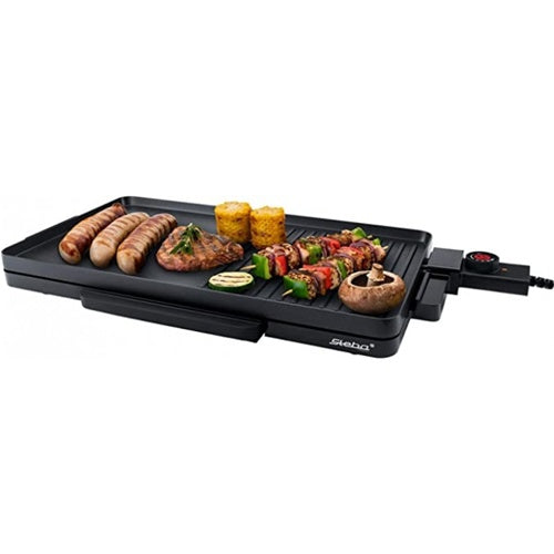 Namizni električni žar Steba BBQ Tischgrill VG 30 Slim, 2200 W, črna