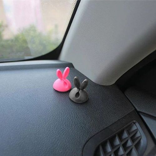 Green Bunny Desk Cable Holder
