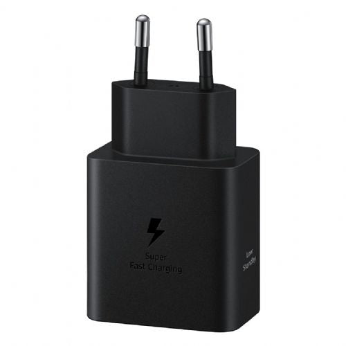 Samsung EP-T4511 45W power adapter, USB-C, fast charging, Power Delivery, 180 cm cable, black