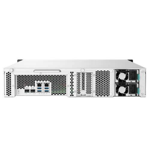 NAS sistem Qnap TS-832PXU-RP-4G, 8 rež, 4 GB RAM, 1,7 GHz štirijedrni procesor, 2x 10GbE SFP+, redundantno napajanje