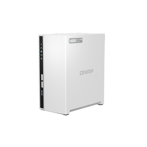NAS sistemi Qnap TS-233 2GB RAM, 2x reža za disk, USB kopiranje, LAN, bela