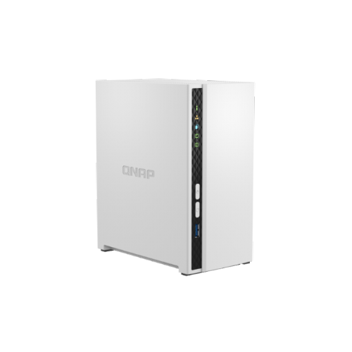 NAS sistemi Qnap TS-233 2GB RAM, 2x reža za disk, USB kopiranje, LAN, bela