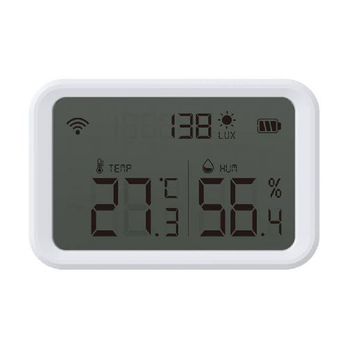 Pametni senzor temperature in vlažnosti NEO NAS-TH02W ZigBee Tuya z LCD zaslonom
