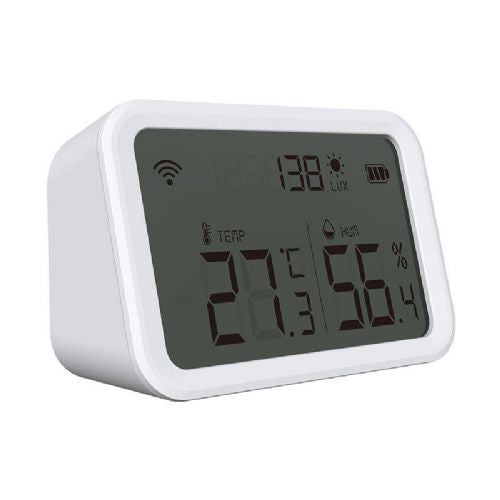 Pametni senzor temperature in vlažnosti NEO NAS-TH02W ZigBee Tuya z LCD zaslonom