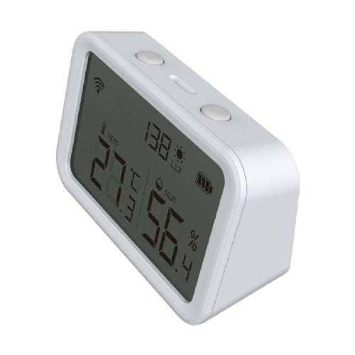 Pametni senzor temperature in vlažnosti NEO NAS-TH02W ZigBee Tuya z LCD zaslonom