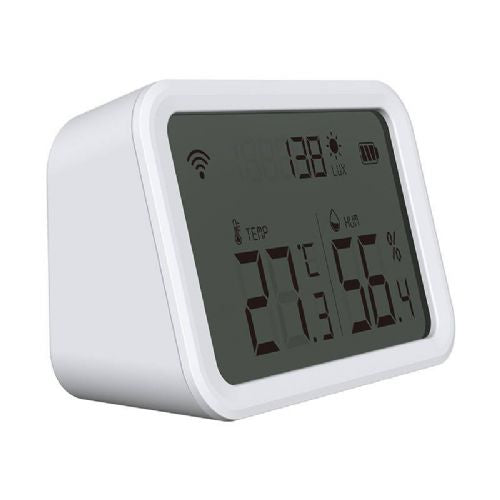 Pametni senzor temperature in vlažnosti NEO NAS-TH02W ZigBee Tuya z LCD zaslonom