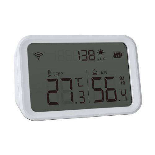 Pametni senzor temperature in vlažnosti NEO NAS-TH02W ZigBee Tuya z LCD zaslonom
