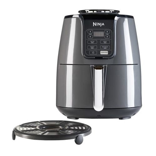 Cvrtnik na vroč zrak NinjaFoodi AF100EU, črn