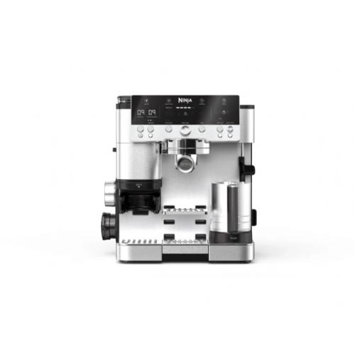 Ninja ES601EU Luxe Café Premier 3-in-1 Coffee Machine, Barista Assist, 2.4L, with Grinder and Milk Frother