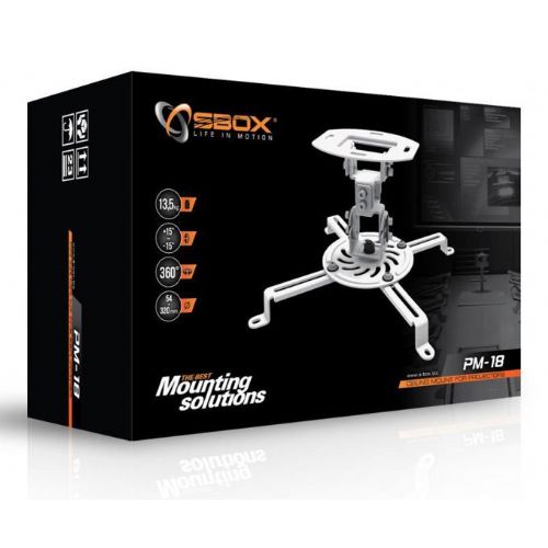 Ceiling mount for projector PM-18 SBOX white