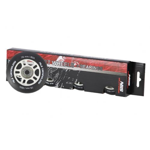 New roller skate wheels 76 x 24 mm