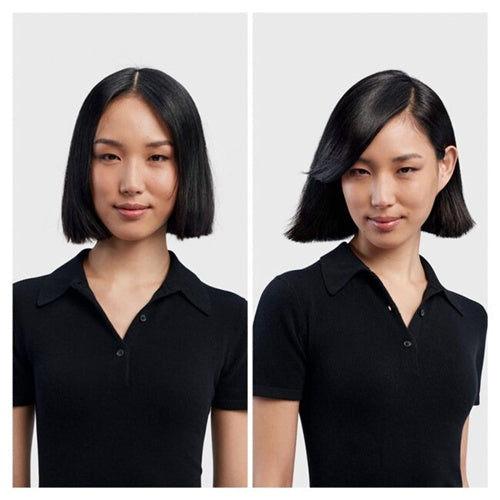 Oblikovalec las Dyson Airwrap id Straight + Wavy Limited Edition rdeča/zlata, ionska funkcija, nastavitev temperature, zaščita pred vročino, Bluetooth