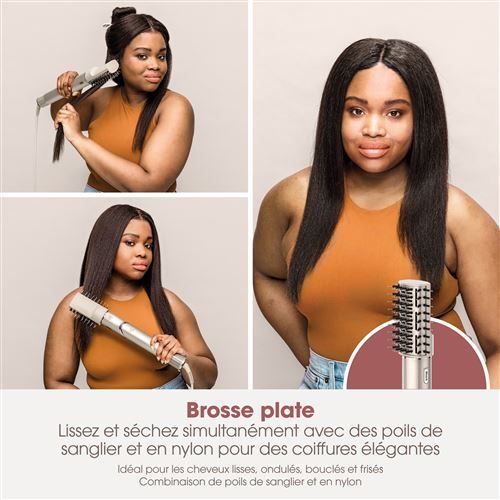 Oblikovalnik las Shark FlexStyle 5 v 1, 1650 W, vključen sušilnik za lase, ovalna krtača, nastavki za kodranje las, koncentator, difuzor, škatla za shranjevanje, rjav