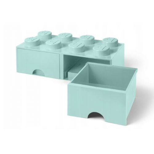 Lego®: Škatla za shranjevanje z gradnikom 8 - modra (40061742)