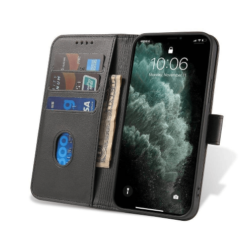 Onasi Wallet leather flip case Samsung Galaxy A35 - black