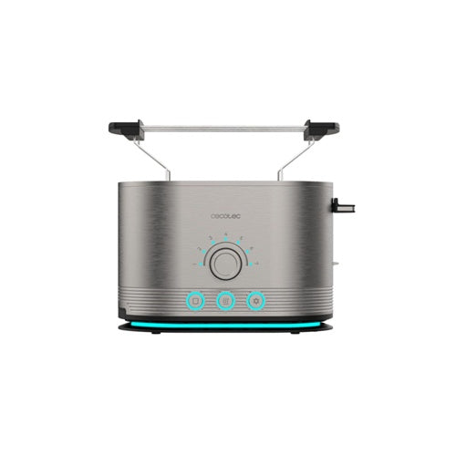Opekač kruha Cecotec Shine&Toast (nerjaveče jeklo, 850 W, za 2 rezini toasta)
