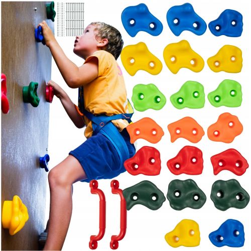 Handrails for children's climbing wall 22 pieces