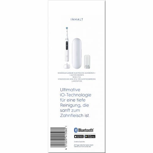 Električna zobna ščetka Oral-B iO Series 5 *Precej bela*