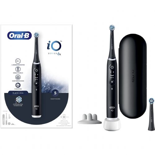Električna zobna ščetka Oral-B iO Series 6s, črna