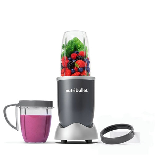 Originalni stoječi mešalnik Nutribullet NB606DG, 600 W, 0,7 L in 0,525 L, siva/srebrna