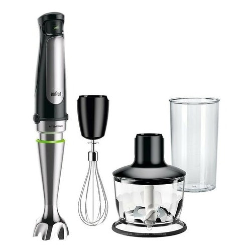 Braun 7 MQ 7035I hand blender, for 0.6 l, stepless speed, 1000 W, stainless steel/white