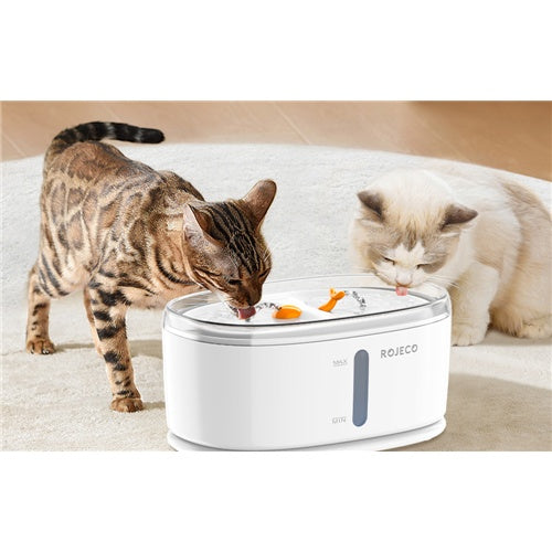 Rojeco Wireless 2.5L Smart Pet Water Fountain