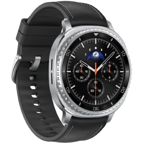 Pametna ura Samsung Galaxy Watch8 Classic (črna, 46 mm, LTE, hibridni pašček)