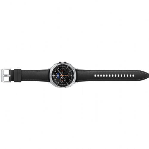 Pametna ura Samsung Galaxy Watch8 Classic (črna, 46 mm, LTE, hibridni pašček)