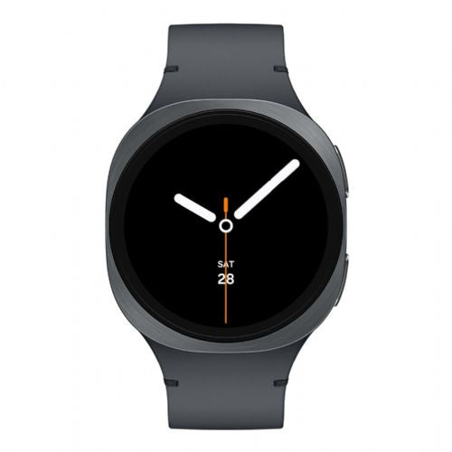 Pametna ura Samsung Galaxy Watch8 LTE 40 mm temno siva, športni pašček M/L, sAMOLED zaslon, 32 GB, GPS