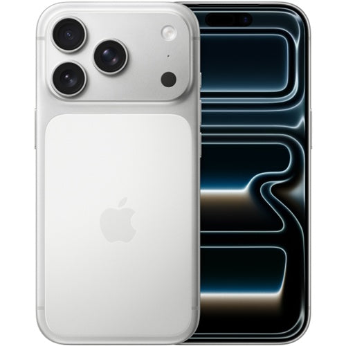 Pametni telefon Apple iPhone 17 Pro 512GB srebrn, OLED zaslon 120 Hz, Apple A19 Pro, 48 MP trojna kamera, iOS 26