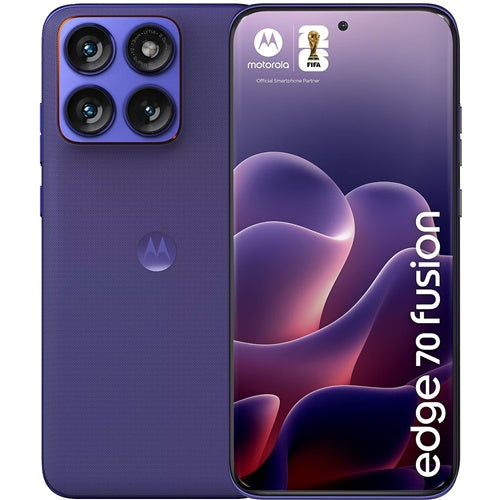 Pametni telefon Motorola edge70 Fusion 256GB orientsko modra, AMOLED 6,78", 8 GB RAM, Snapdragon 7s Gen 3, IP68