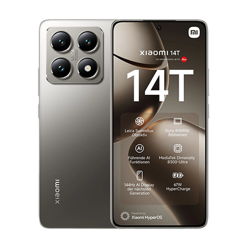 Pametni telefon Xiaomi 14T 256GB, 5G, siva