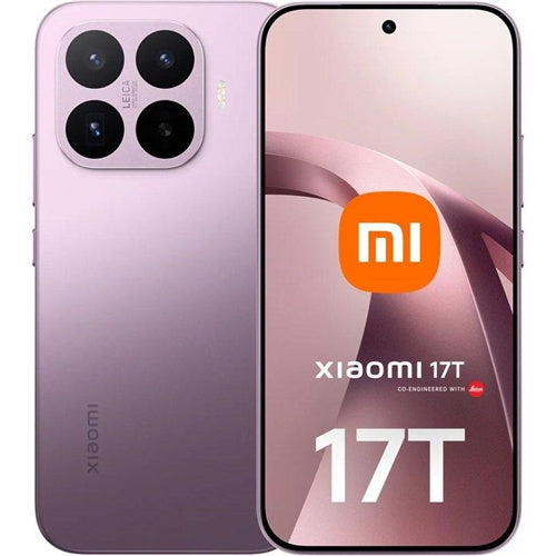 Xiaomi 17T Smartphone 256GB Purple, 12GB RAM, Leica Camera 50MP, MediaTek Dimensity 8500-Ultra, IP68