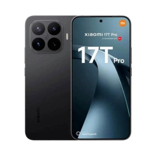 Xiaomi 17T Pro smartphone black, 512GB, 12GB RAM, AMOLED 120Hz, Leica camera, IP68