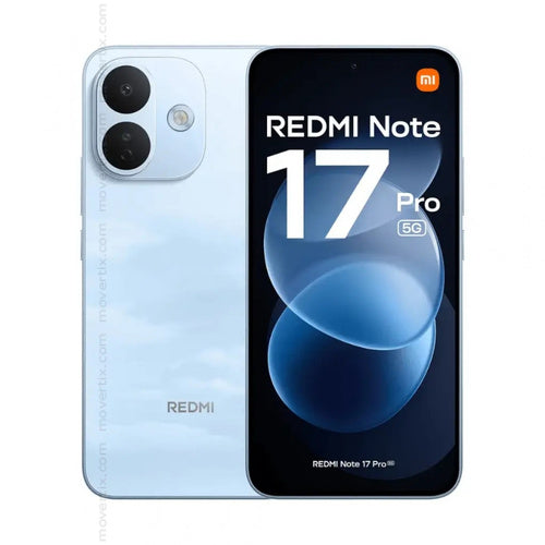 Smartphone Xiaomi Redmi Note 17 Pro 5G AMOLED 6.83", Snapdragon 6s Gen 4, 6GB/256GB, 50MP camera, IP68, light blue
