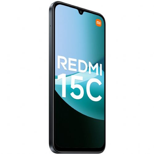 Pametni telefon Xiaomi Redmi 15C 256GB (polnočno črna, Hyper OS, 4 GB)