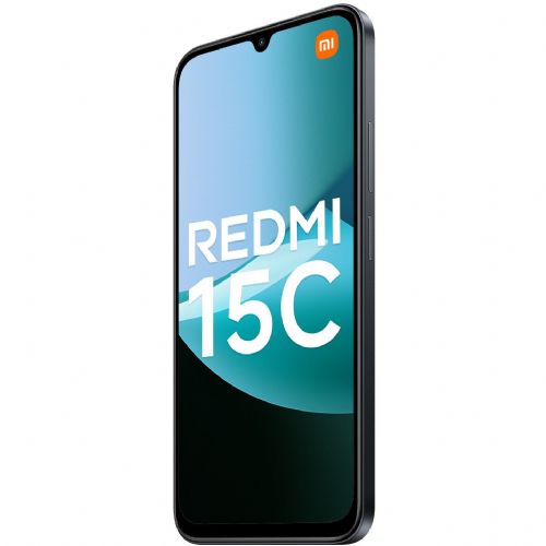 Pametni telefon Xiaomi Redmi 15C 256GB (polnočno črna, Hyper OS, 4 GB)