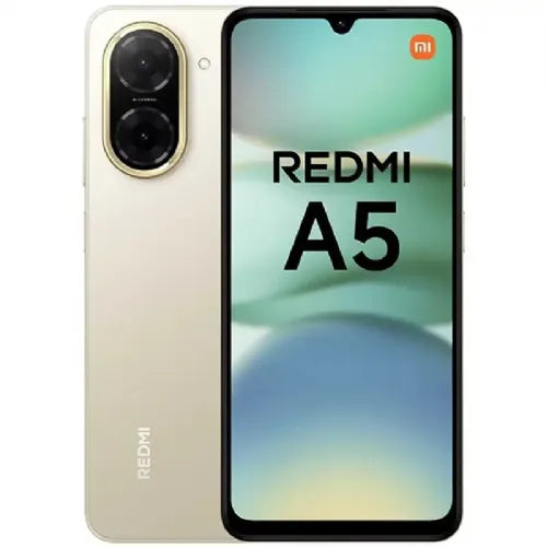 Pametni telefon Xiaomi Redmi A5, 4G, Dual SIM, 3 GB RAM, 64 GB, zlate barve