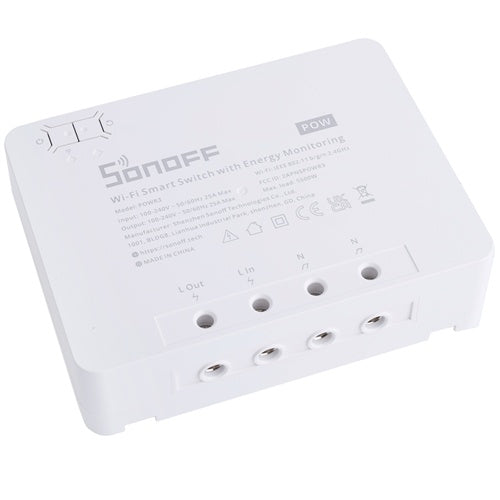 Sonoff POWR3 Smart Wi-Fi Switch with Energy Control (25A/5500W)