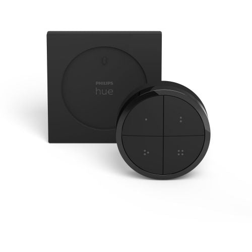 Philips Smart Switch 929003500201 wireless, wall-mounted, black, 4 buttons, battery-operated