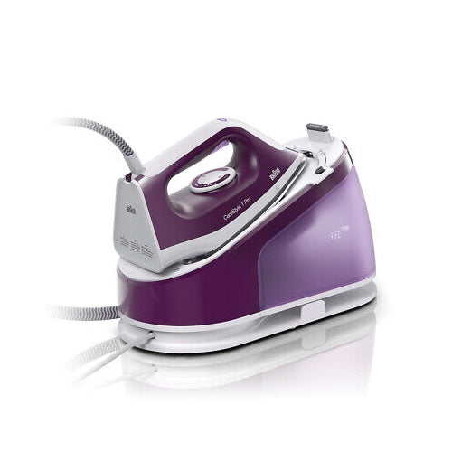 Parna likalna postaja Braun CareStyle 1 IS 1514VI, bela/vijolična