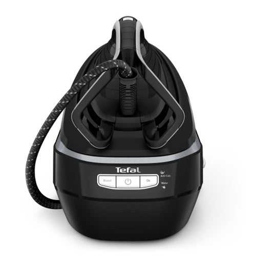 Parna likalna postaja Tefal Pro Express Vision GV9821, 180 g/min, dodatna para 300 g/min, črna/srebrna