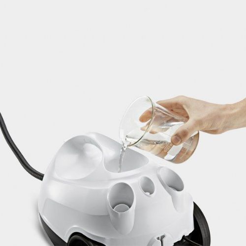 Parni čistile Karcher SC 2 EasyFix, 1.500 W, s setom za čiščenje tal EasyFix, bela/črna (1.512-600.0)