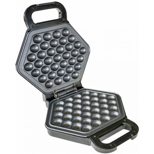 Pekač za vaflje Unold Bubble Bobby, 700 W, nerjaveče jeklo/črna